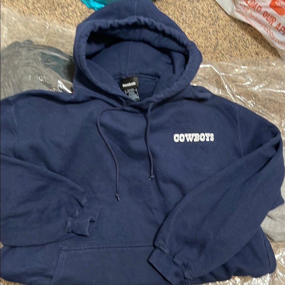 Reebok Blue Pullover Sweater